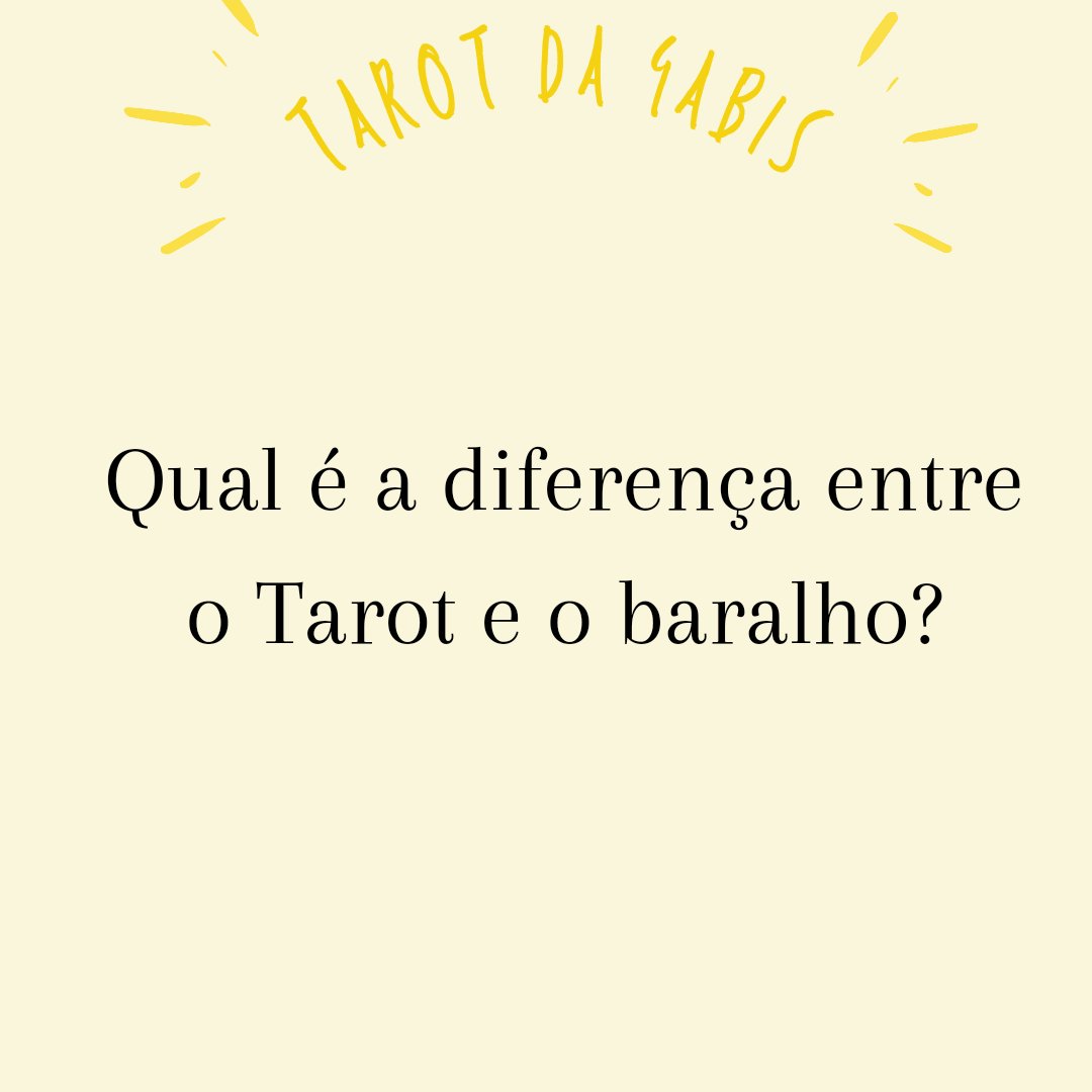 TarotGabis's tweet image. Qual é diferença entre o Tarot e o baralho!

No Tarot da Gabis trabalhamos com os dois!

Venham marcar seu horário comigo!

Me chame no WhatsApp: wa.me/qr/GS5JXSY3ITR…

Ou me chame na dm!

Aceito pagamentos; pix, transferência bancária, picpay, mercado pago, PayPal e outros.
