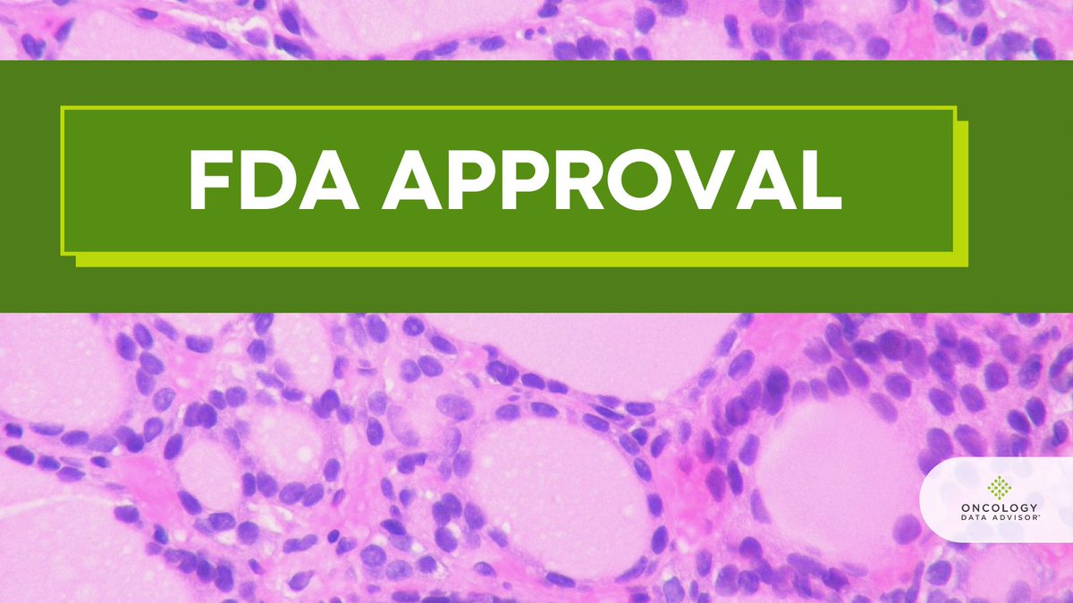 The FDA has approved #cabozantinib for patients with #differentiatedthyroidcancer who are 12 years of age and older. Read more: ow.ly/7wGc50GgbfA