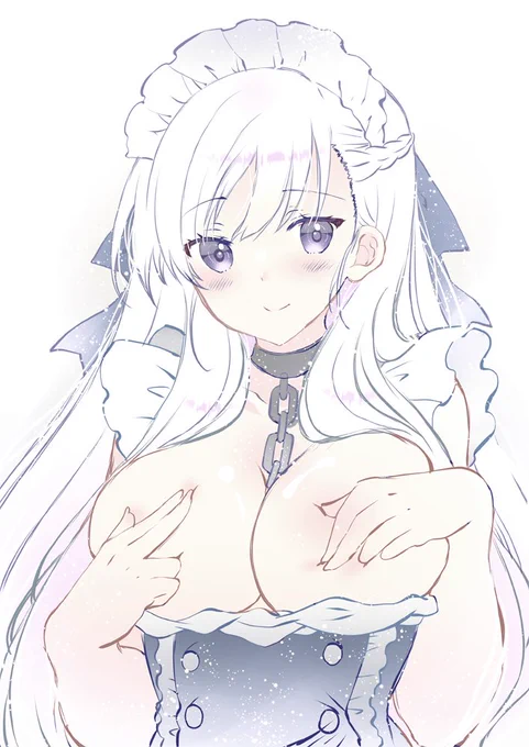 ご主人様、ご奉仕のお時間です(*˘︶˘*).。.:*♡らふ(*˘︶˘*).。.:*♡#アズールレーン #ベルファスト 