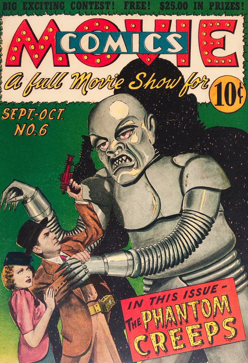 Bela Lugosi is Dr. Zorka in the 1939 Universal Serial #ThePhantomCreeps. Arriving October 9th on <a href="/TalkingPicsTV/">Talking Pictures TV</a>.
#Film #Comics #30s
