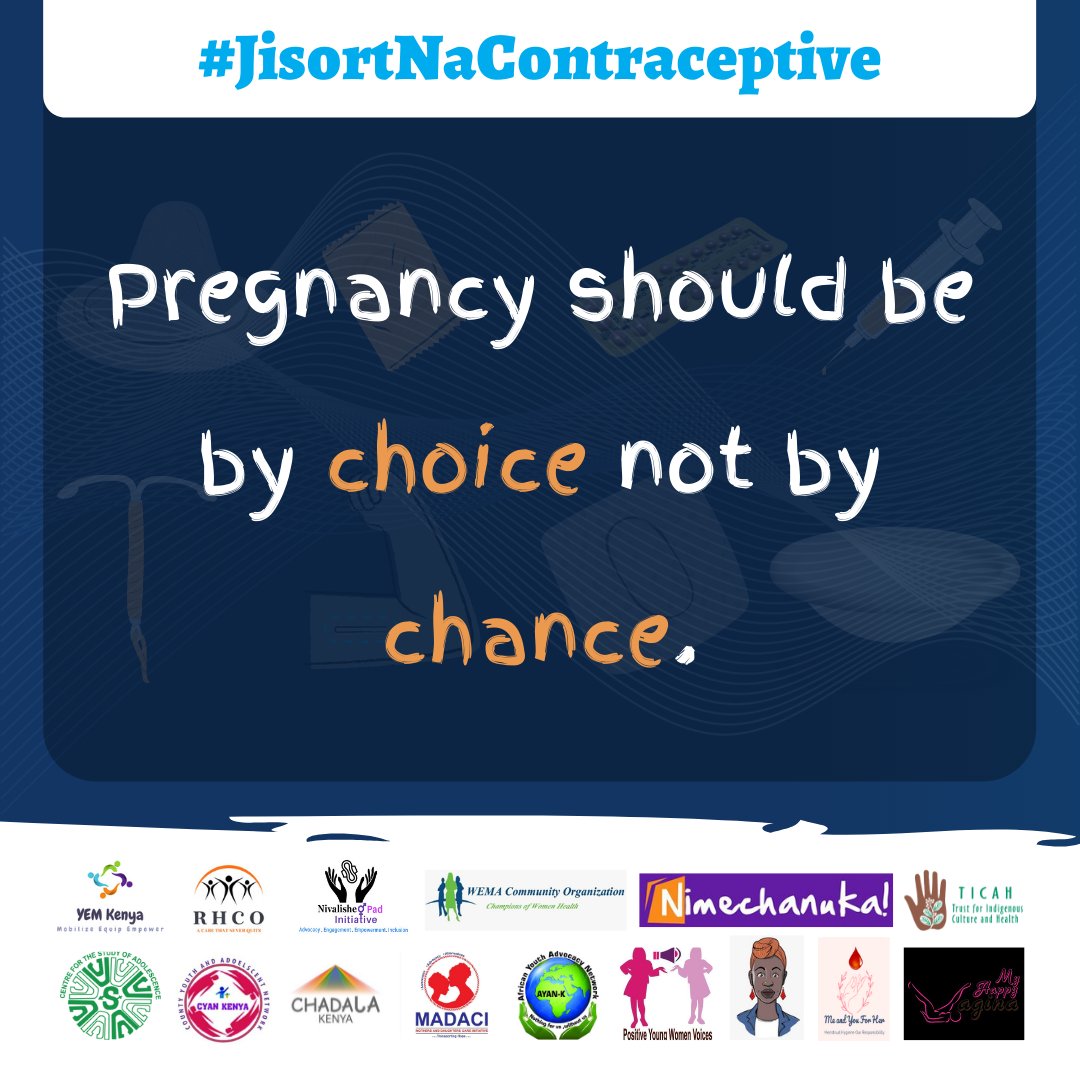 RitahAnindo's tweet photo. I dream of a world where every pregnancy is planned, a world where we will be able to control the spread of HIV and STI's. This can be made possible with empowered population, that can make informed sexual choices.
#JisortNaContraceptive
#ChaguoLanguKe
#WCD2021ke 
#WeChoose https://t.co/NND6zh0HO5