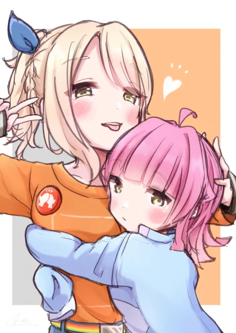 🧡🤍 