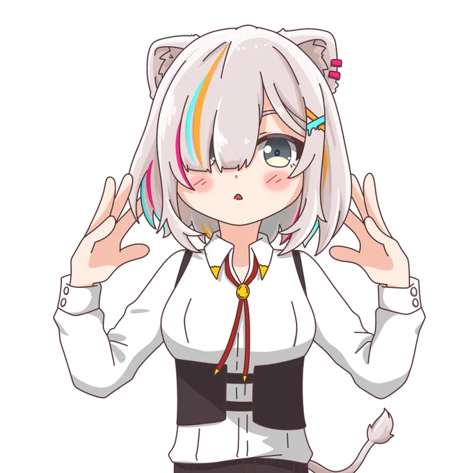 刮目した!!
めちゃかわいい!!
#ししらーと 
#ねぽらぼ1周年 