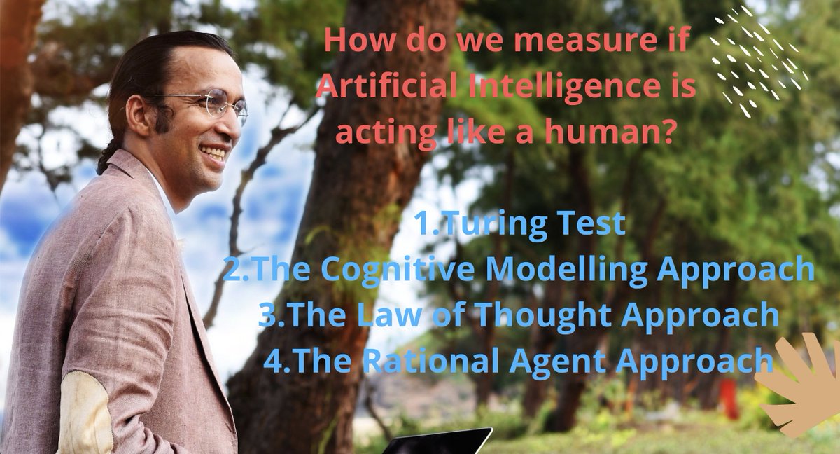 NobleARYA1's tweet image. How do we measure if Artificial Intelligence is acting like a human? 
#whatisartificialintelligence #AI #ML #artificialintelligence #ai #teslaai #nobletransformationhub 
#noblearya 
 #digitaltransformation #ai #machinelearning #deeplearning #datascience #bigdata #innovation