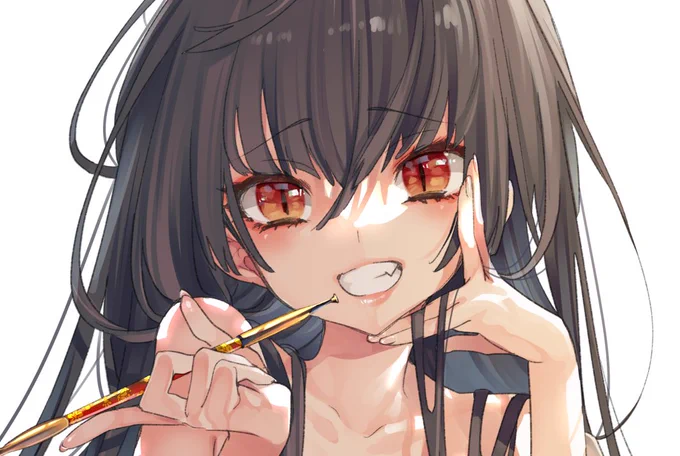 ここ最近の中でも最高に可愛い蛇さま描けたので見て🐍 https://t.co/PwPXDFV2Fw 