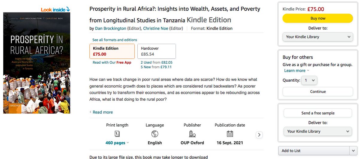 This book is *free* folks, please do *not* buy it. Join the hundreds of people download the free pdf from <a href="/Udadisi/">UDADISI</a>'s great site below. Sadly no surprise that Amazon and Google are trying to sell it #DisgracefulPublishingScam