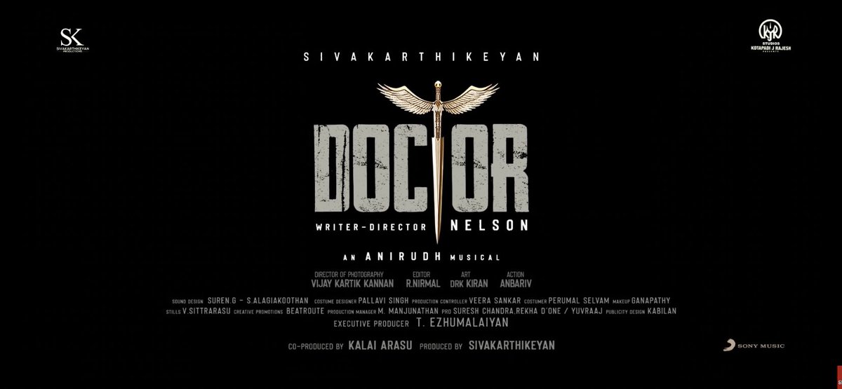 filmydot's tweet photo. The most awaited #SivaKarthikeyan's #DoctorTrailer Out Now            https://t.co/fjXvzemIGz

#Nelson #Anirudh #PriyankaMohan
#DoctorUpdate #DoctorMovie #SK
#VarunDoctor #DOCTORFromOct9
#Doctor #DoctorInTheatres https://t.co/C2WJbr4syU