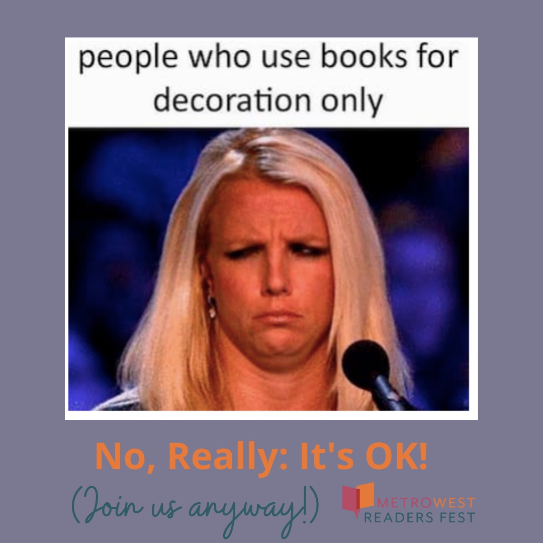 Haven't been able to read the books yet? It's ok...join us anyway! We get it: Life is busy. But we have a hunch that after hearing from Jennifer De Leon, you're going to want to take that "decor" and pick it up and read it right away! metrowestreadersfest.org/events