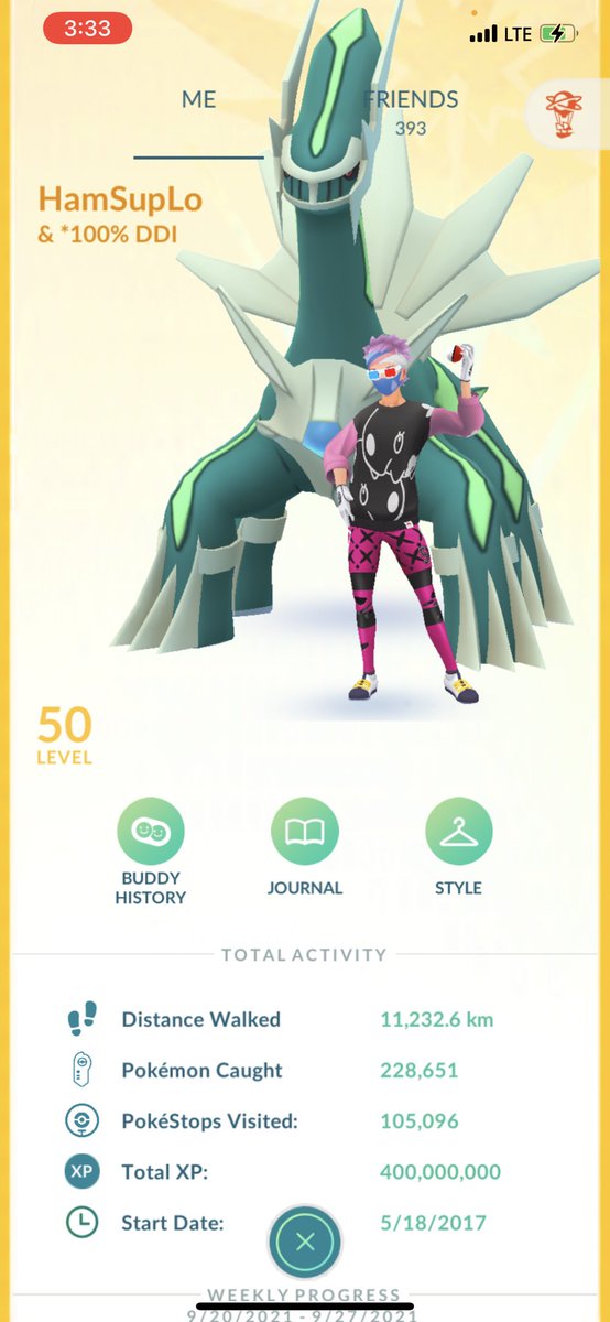 HamSoupYo's tweet photo. 400 Million XP!! Now this is how you hit clean numbers @ItsKairyuOh π
#cleanscreenshots https://t.co/2krcETNKH8