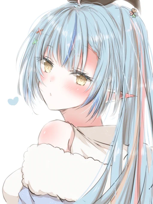 ポニーテールラミィちゃん💙
#LamyArt 