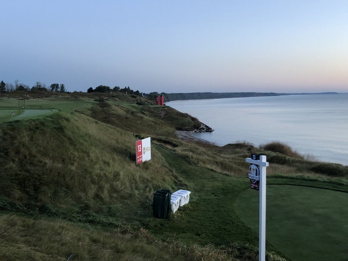 rbiertzer's tweet photo. Good morning, Wisconsin. #RyderCup #TeamUSA https://t.co/zhAN5pbrnx