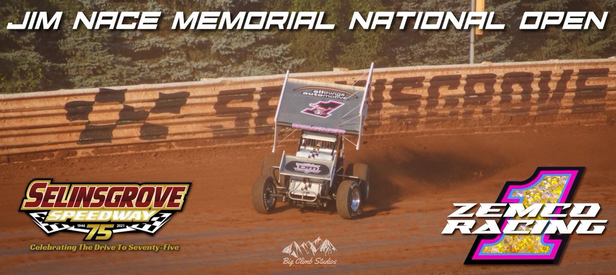 ZemcoRacing's tweet photo. 🏁SURPRISE RACEDAY!🏁

@LoganWagner_1's back in the Zemco #1 to race TONIGHT in the 75th Season Finale at @RaceSelinsgrove! #JimNaceMemorial #NationalOpen

Pits: 4PM
GA: 4:30PM
Racing: 7PM

📸 @bigclimbstudios 
📺 https://t.co/tX2VVKXV7t https://t.co/FgqmfDXfcp