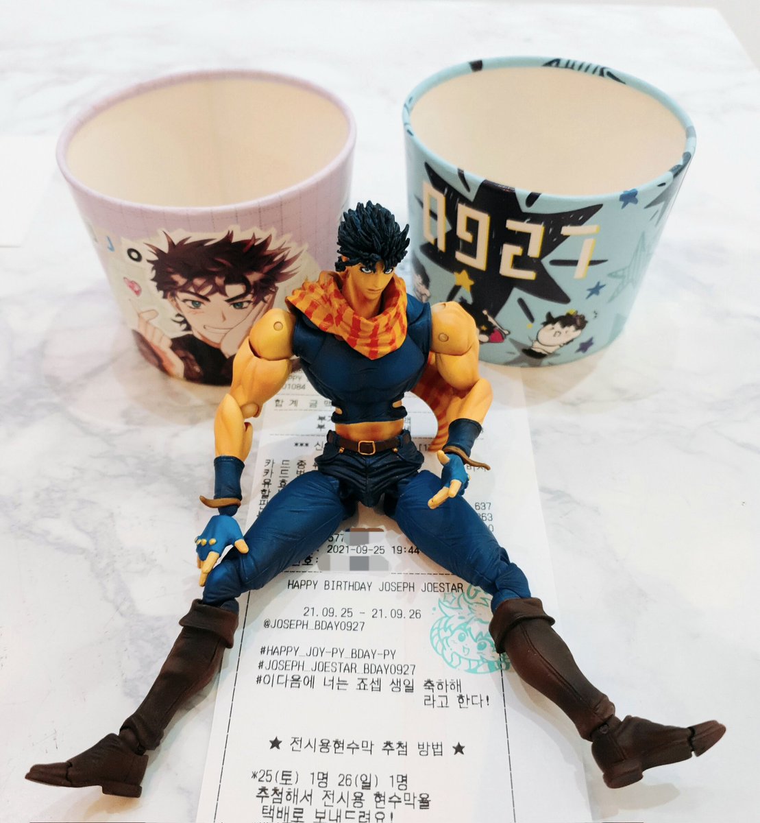 INSAENGMOLA's tweet photo. #HAPPY_JOYPY_BDAYPY
#JOSEPH_JOESTAR_BDAY0927
#이다음에_너는_죠셉_생일축하해_라고한다
ㅠㅠ 101번째 생일 너무너무 축하해...
100번째 놓친게 좀 아쉽지만 앞으로 축하할 날이 더 많으니까...! https://t.co/qagJvsRiLI