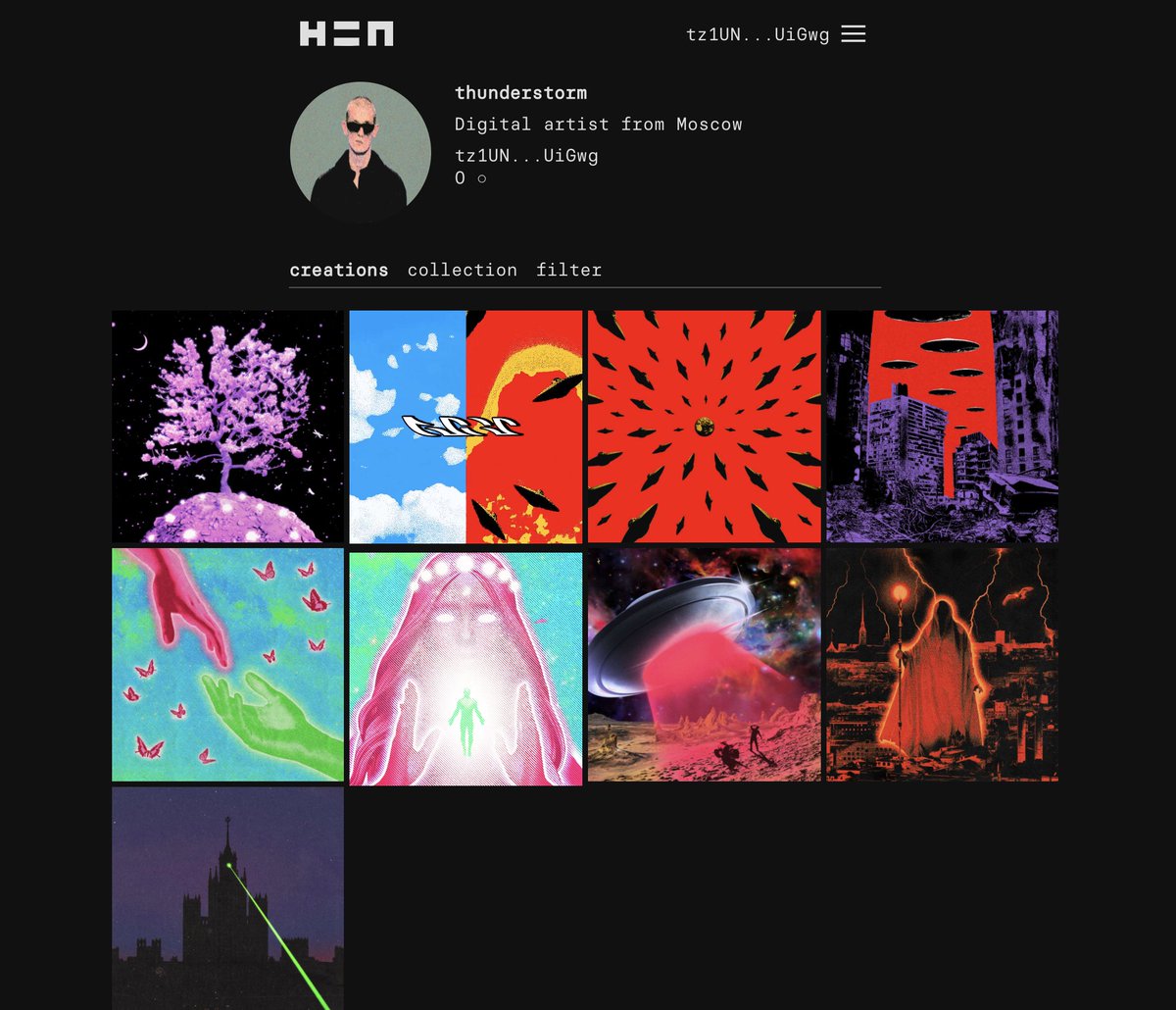 thunderrspirit's tweet image. Check my NFTs on @hicetnunc2000 😈😈😈

hicetnunc.xyz/thunderstorm/c…

#hicetnunc2000 #hicetnunc #NFTcommunity #nftart