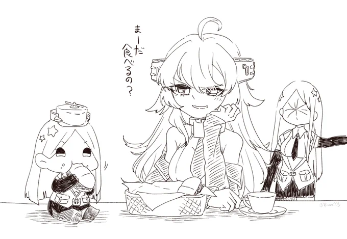 おまけ)逆ver
#ちっこいいきもの 