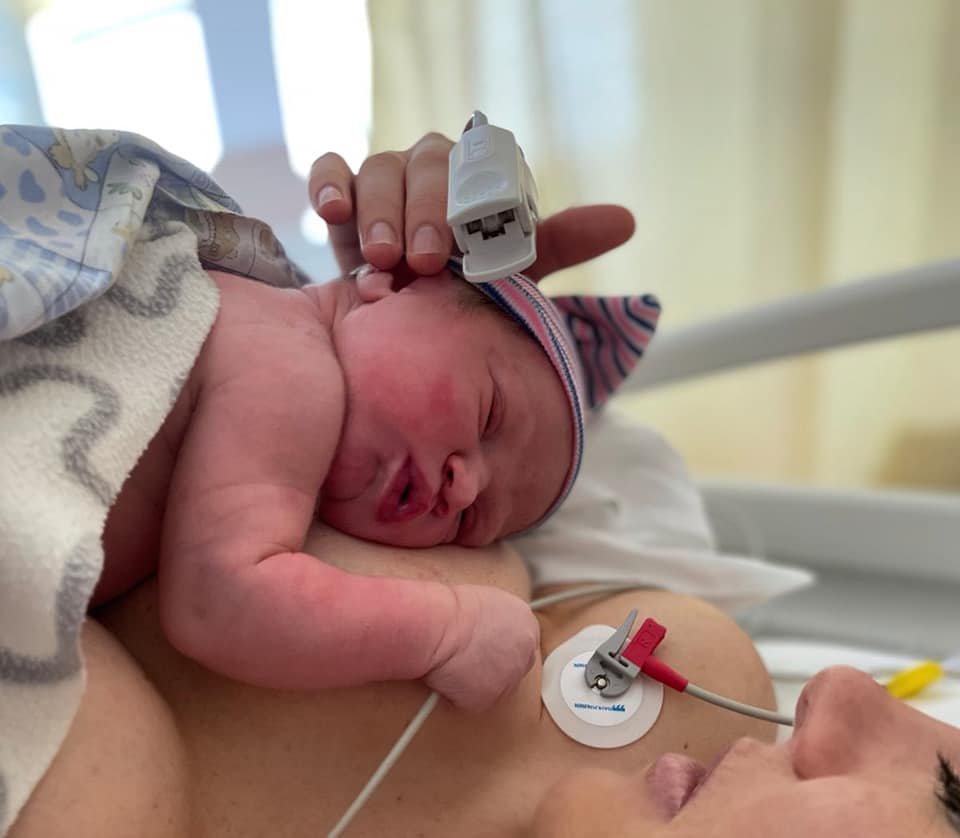 GKoukalova's tweet photo. Krásný den milí přátelé, 

chci se s Vámi podělit o nejkrásnější okamžik v mém životě Dostalo se nám s přítelem toho největšího daru na světě !Tohle naše malé štěstí se jmenuje Izabelka

A pak, že láska na první pohled není na celý život!Já myslím, že určitě je!! https://t.co/Hd47yqQTeB