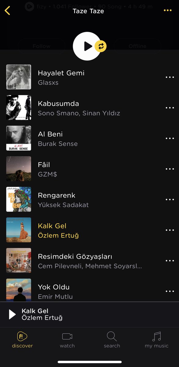 GorsevMusic's tweet photo. Özlem Ertuğ “Kalk Gel” isimli şarkısı ile @fizyofficial  da 
#gününlistesi #enyenileryerli ve #tazetaze listelerinde...

#kalkgel  #özlemertuğ @yalcintosun1 @tolgagorsev @gorsevmusic @hkky https://t.co/JbMdu6MvJv