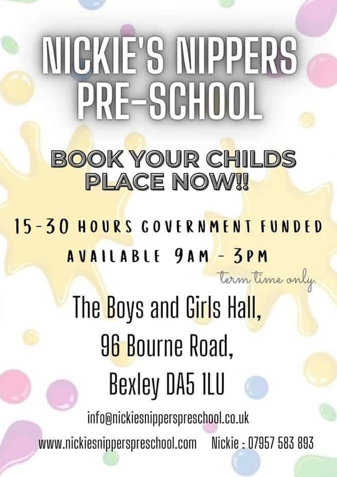 We are a new Pre-school opening in the <a href="/LBofBexley/">London Borough of Bexley</a>. We have spaces available from 4th October - if you see this tweet and you’re in an around Bexley Village / Bexley Borough give us a share… #Support #EarlyYears #Childcare #Inclusive #Neighbours #BoysandGirls #NNPS #Bexley #DA5