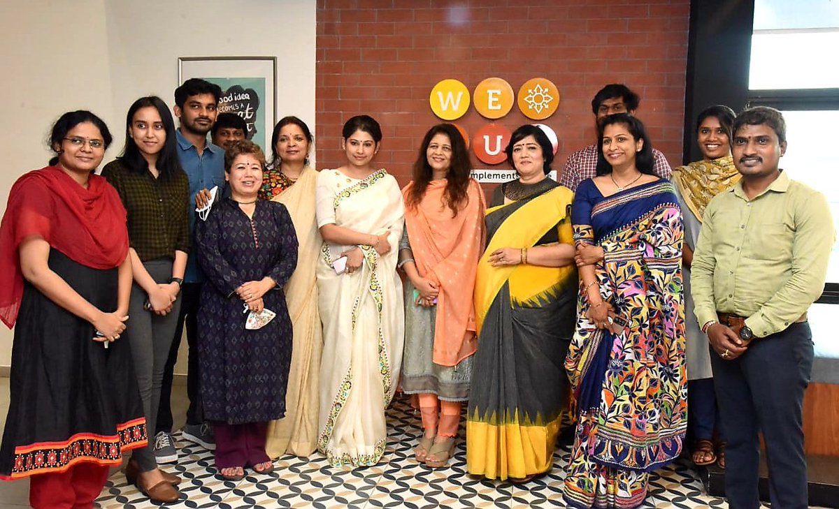 SmitaSabharwal's tweet photo. Was a pleasure to meet the team who mentor women entrepreneurs and convert their ideation into business.
@WEHubHyderabad  @deepthiis https://t.co/ruDkLWAnA4