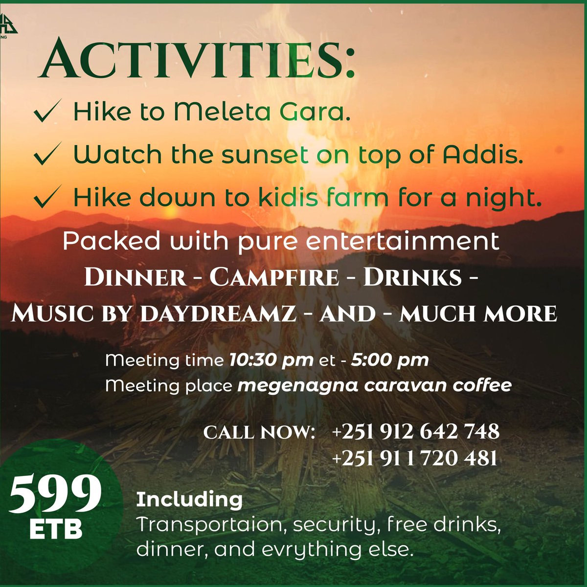 TobiyaHiking's tweet photo. #TeamTobiya is back with another episode of hike &amp; chill. This a Sunset hike to Melata Gara &amp; then chill at KiDi's Farm till midnight an awesome DJ line up

Register on the link below &amp; make sure to reserve you spot!

https://t.co/KI663r0hTa
Join https://t.co/JLSu80TCEb for more https://t.co/J8DncFVOy7