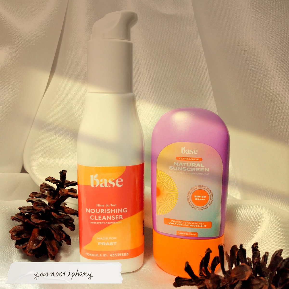 yournoctiphany's tweet photo. ✨Base Nine to Ten Nourishing Cleanser✨
✨Base Ultra Matte Natural Sunscreen SPF 50 PA+++ ✨
— A Review
@itsmybase
#MeetYourBASEMatch #racunskincaremakeup https://t.co/uZO8GkrcAW
