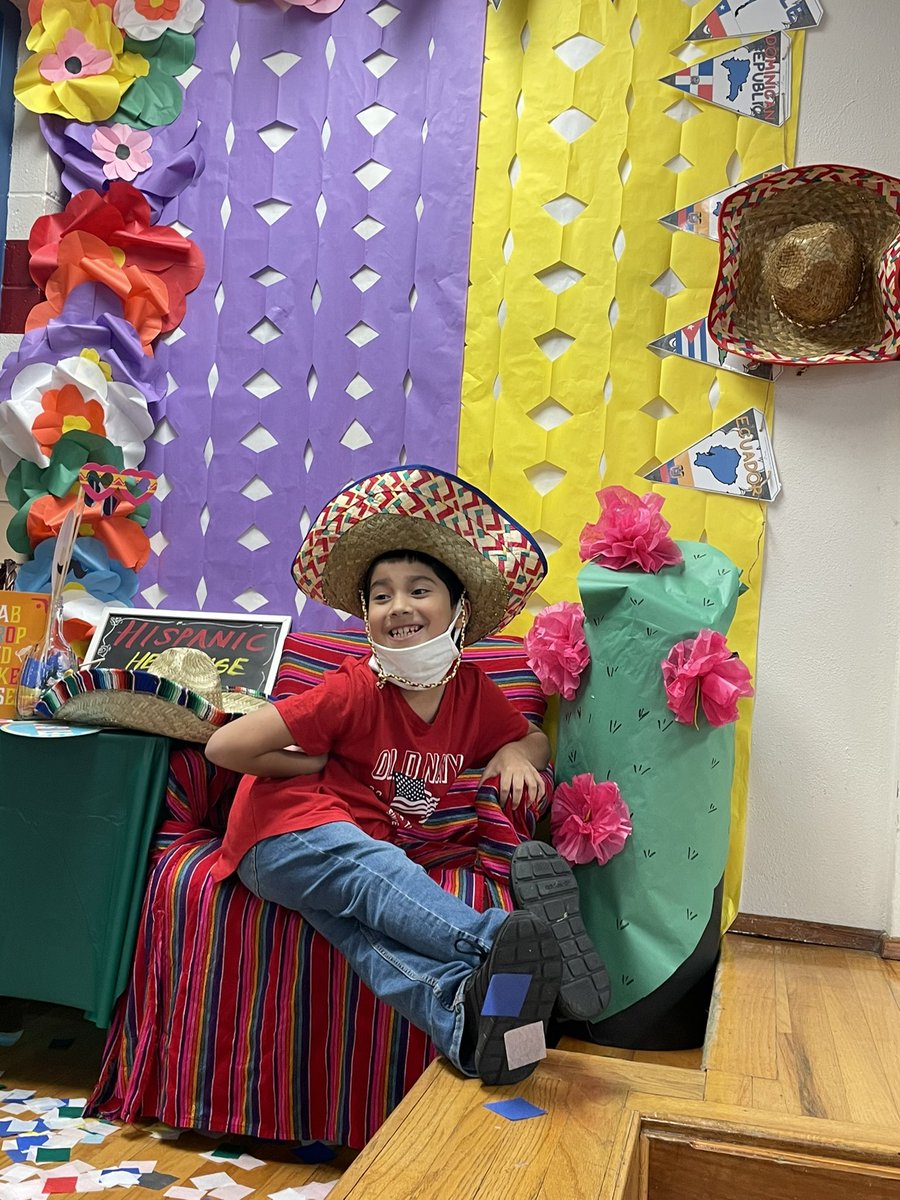kellems_d's tweet photo. I’m Honor of Hispanic Heritage we would like to share how Joy James Celebrates . https://t.co/1myWyKvpje