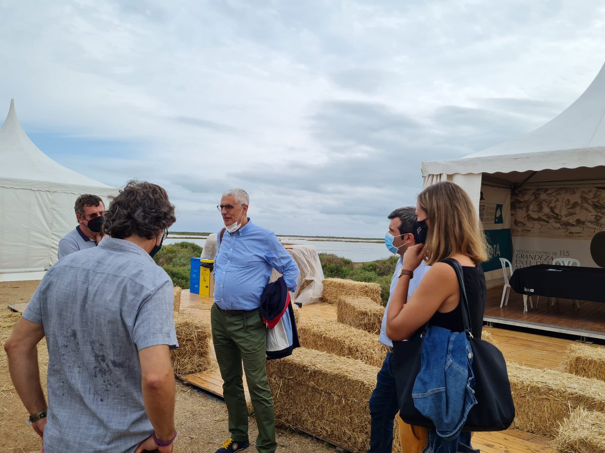 👥 El nostre gerent <a href="/Jordipontrubio/">Jordi Pont</a> i responsables de la companyia han visitat el <a href="/DeltaBirdingF/">DeltaBirdingFestival</a> i l'aiguamoll de l'Embut amb <a href="/SenyorRi/">Xavier Riera</a>, d'<a href="/ICOcells/">ICOcells</a>; <a href="/nurmarco/">Núria Marco 🎗️</a> i Tomàs Bertomeu, regidors d'#Amposta, i Oliver Hernández, responsable de la gestió dels aiguamolls. #dbf21