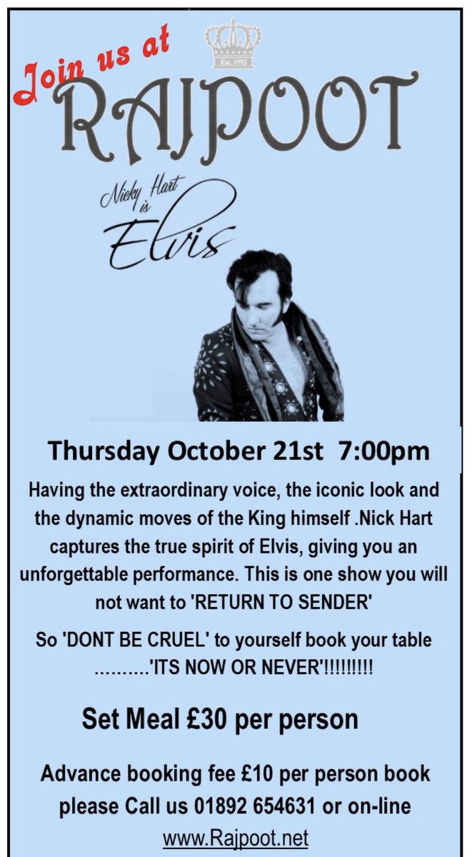 Rajpoot Crowborough (@rajpootcrowbor1) on Twitter photo 