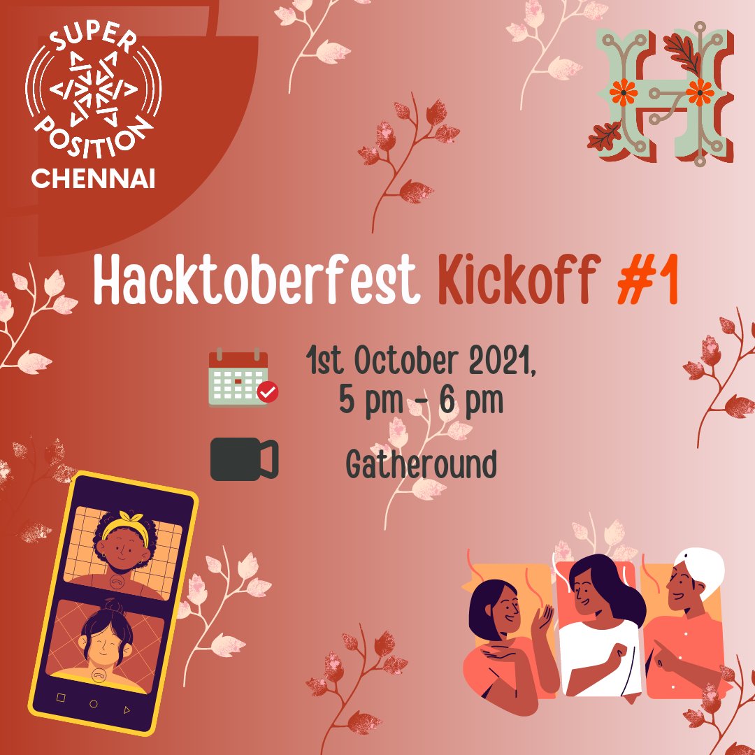 KurinjiHacks's tweet image. Hey everyone, we will be having a Hacktoberfest Kickoff event which is a mixer to get to know each other and the projects we will be hosting. 💚
Please sign up here:
forms.gle/EjwBpuB1HZAj3S…

#womeninstem #WomenWhoCode #genderdiversity  #womxninstem