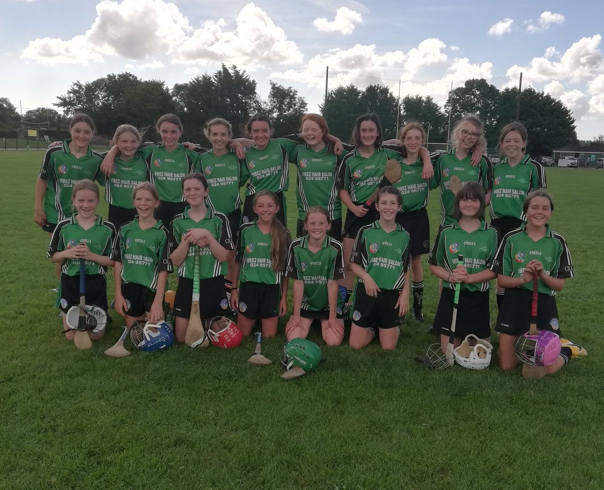 killeaghcamogie's tweet photo. Please support our U12 team who play Aghabullogue in the county A final tomorrow Sunday 26th.           12 noon. Castle Road.
Best of luck 💚🖤💚🖤💚🖤 @CorkCamogie https://t.co/GliOc9qsW4