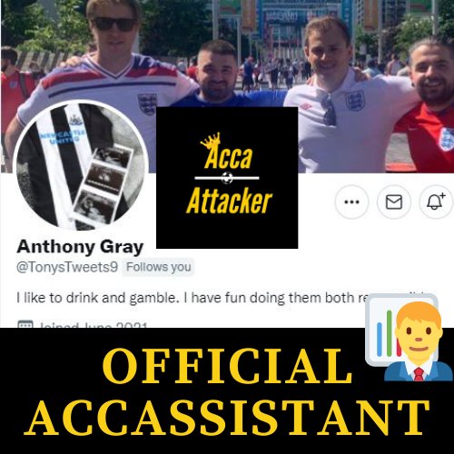 KPFooty's tweet photo. Started to look forward to this every Saturday from @TonysTweets9 #accassistant
π¨βπΌACCASSISTANT ACCAπ¨βπΌ
LOAD HERE:Β https://t.co/9b4y4DdbLE
as well as my other routine which is @GodsTipster US Racing YouTube.
https://t.co/QWASJCmVKT
Both absolute legends! https://t.co/XRdMMPBoNr