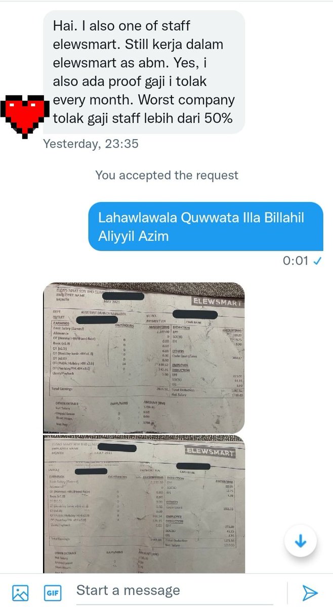 mieyshafa's tweet photo. Elewsmart telah memotong gaji staffnya selama 3 bulan berturut.. iaitu bulan May 2021, Julai 2021 dan Ogos 2021.. https://t.co/eff6apaRD9
