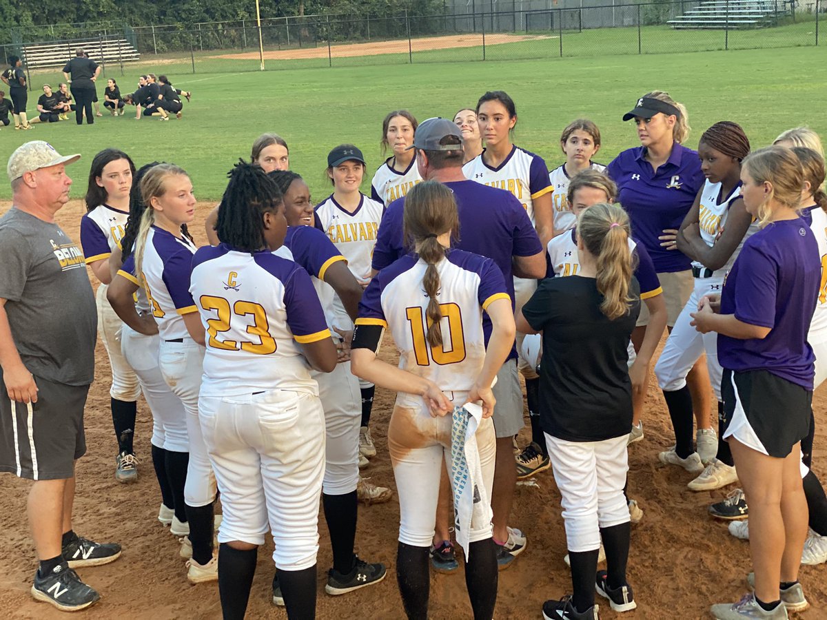 Calvary Day School Softball tweet media