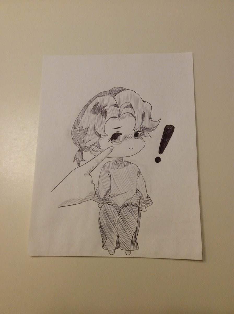 HannahGilley21's tweet photo. Will you please stop poking my face?!!😤✋🏻
#guardiantheseries #drawing
#stoppokingmyface #zhuyilong
#cute #cutedrawing #stopit https://t.co/ebUWvZnVw1