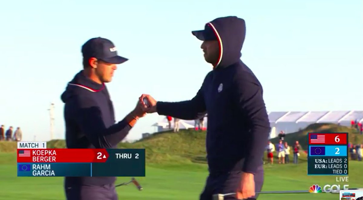 DailyDonDriver's tweet image. MORE HOODIE BERGER PLEASE! #TeamUSA #RyderCup2021
