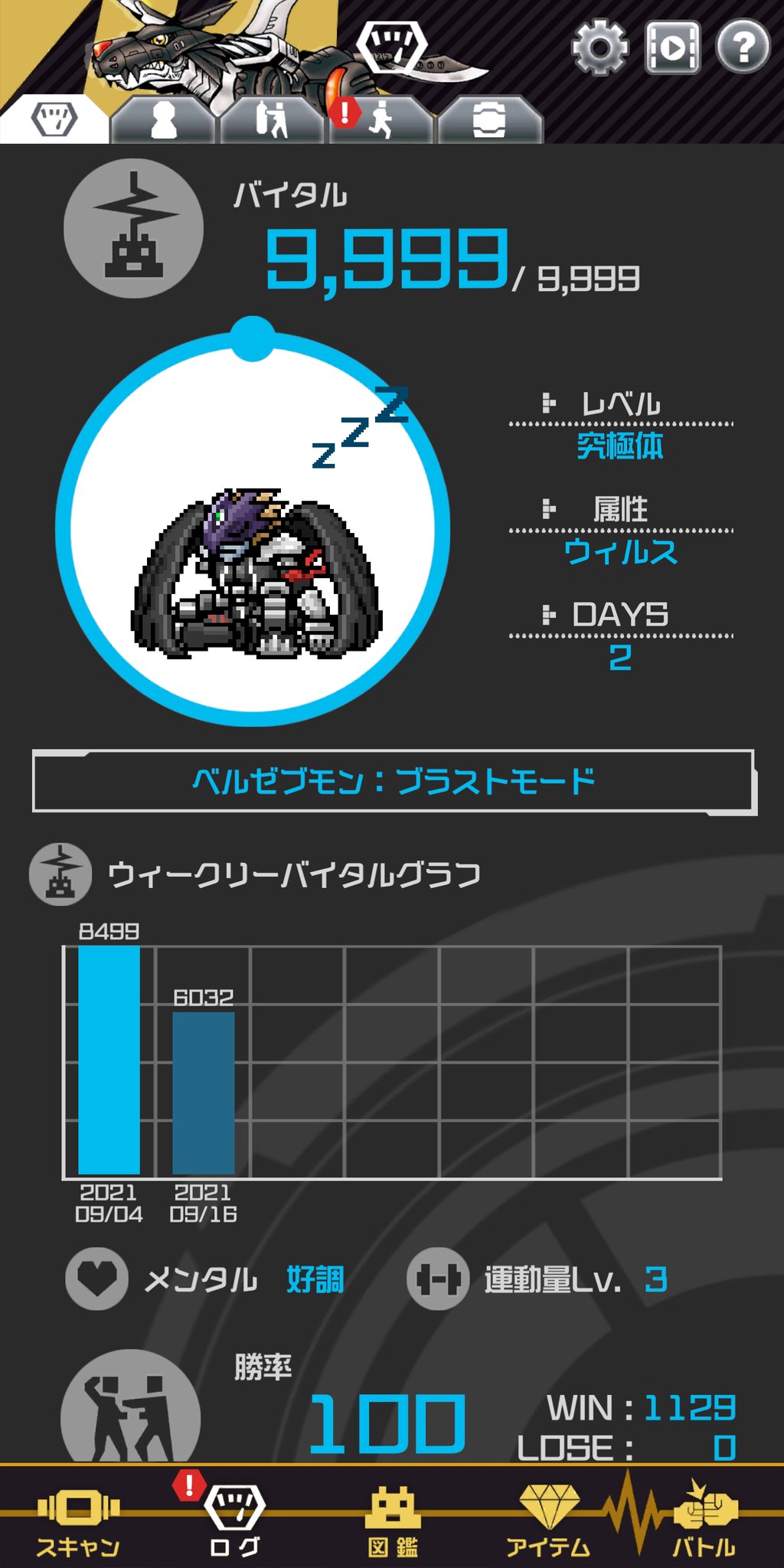 ルゥ على تويتر 某デジモンyoutubeのイケメンランキングにて圧倒的1位 寝てる姿もかっこいい デジモン バイタルブレス