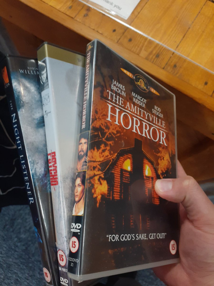 Videotater's tweet photo. Project #CharityShop #Halloween is complete! These are films 25 to 31! We now have at least 1 random horror film to watch for every day in #Halloween2021! Join in #SecondHandHalloween and share your progress! #SecondHandHorror #DonateToCharity #RecyclePlastic https://t.co/dZPTWhQ4B9