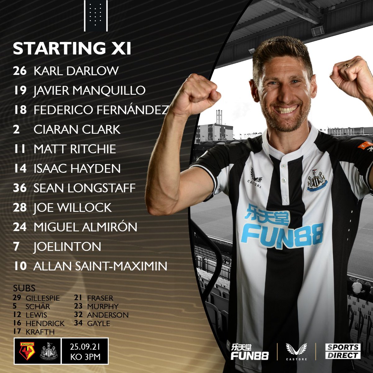 Newcastle United tweet media