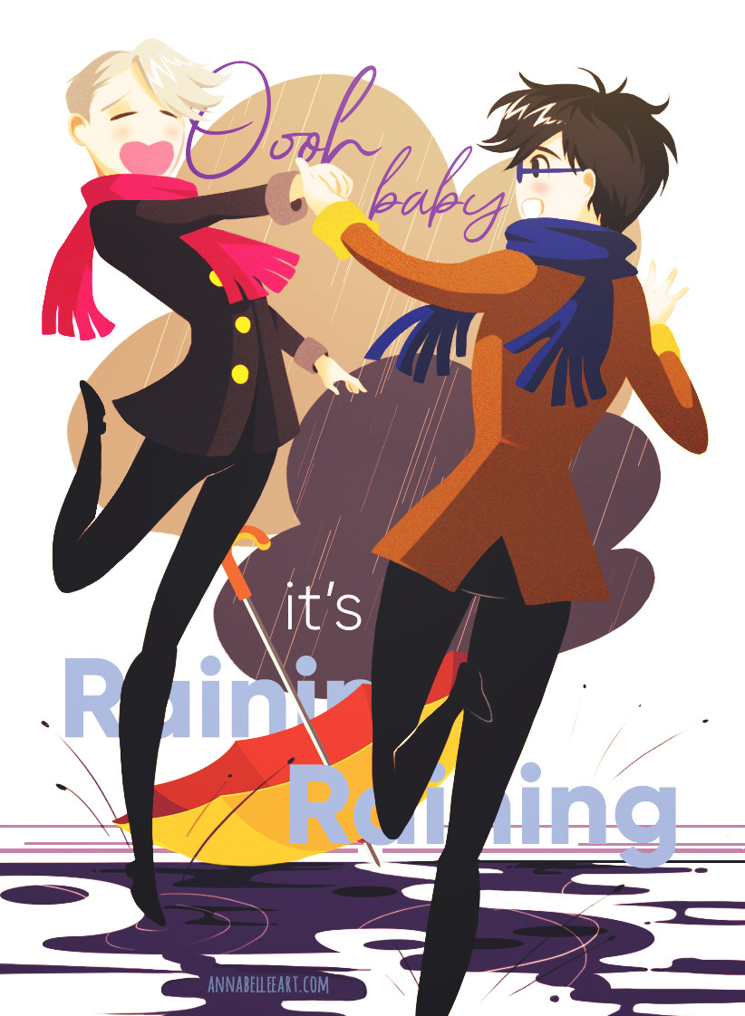 When the sun shines, we’ll shine together🌞

My mini Valentine card drawn for the <a href="/yoiholidayzine/">YoiHolidayZine - closed & donated</a> of sappy #victuuri ☔💖
#yurionice