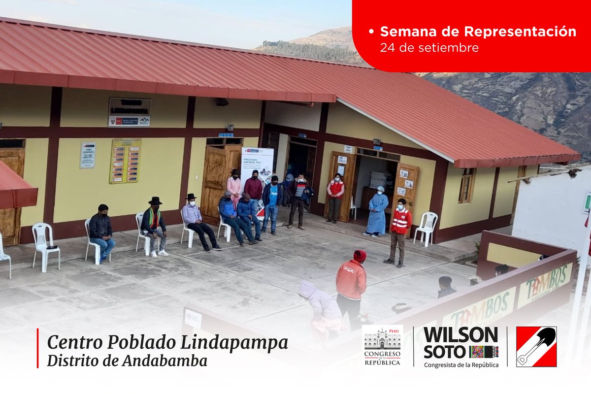 wilsonsotop's tweet photo. #SemanaDeRepresentación

En nuestro último día de semana de representación en la provincia de #Acobamba en #Huancavelica, visitamos los distritos de #Anco, #Andabamba y los centros poblados de #Mayunmarca, #VistaAlegre, #Lindapampa y #Chanquil.

Seguimos #Adelante https://t.co/U9xLvOqZte