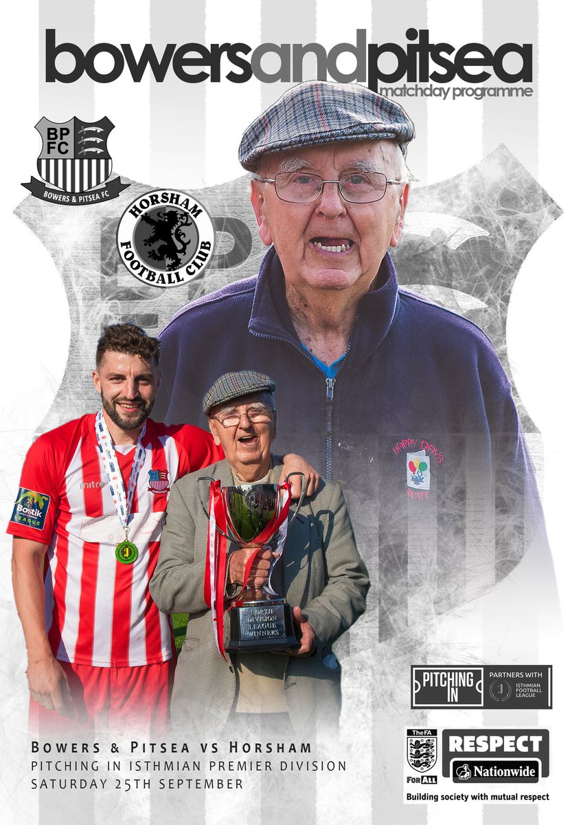 Bowerspitseafc's tweet photo. It's Matchday
Today we welcome @HorshamFC to The Len Salmon where we shall have a minutes applause before kick of in memory of Bert Warner.
I've been told that Gates are shutting 2 mins before kickoff for the applause and will be reopened after. So get here early!
#ForBert https://t.co/WrCxOTNQl1