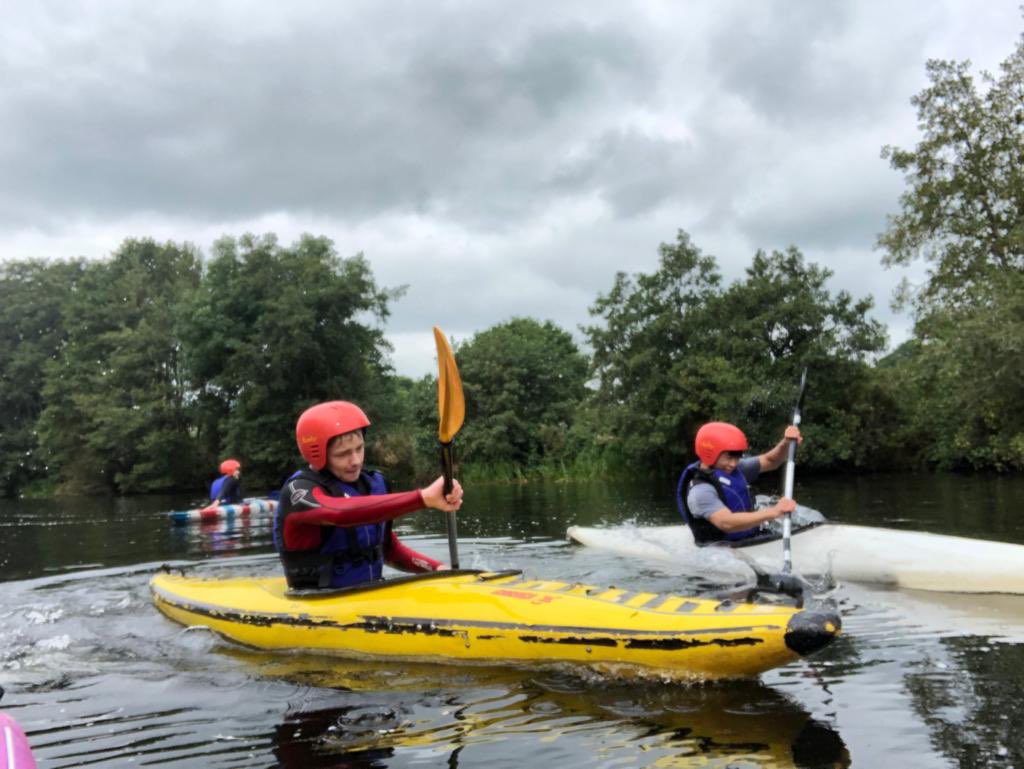SchoolHouse_CCB's tweet photo. Great to see the boys enjoying a morning of kayaking #kayakingisfun https://t.co/I9aNtHI257
