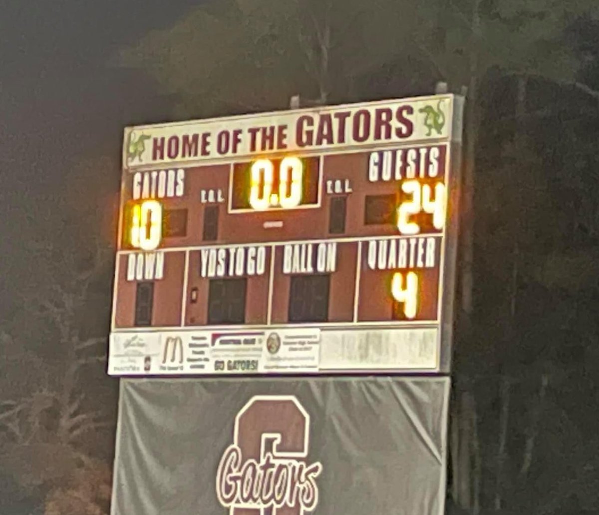 BEARS WIN! We defeated Satsuma last night 24-10! #allin