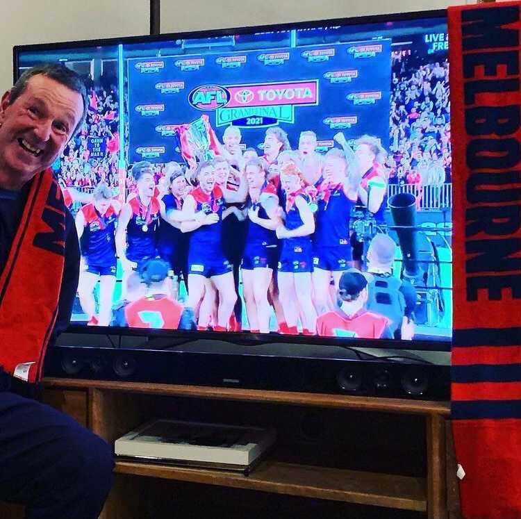 sometimes777's tweet image. Gutted for my team but super proud. If you’re going to lose a GF, I couldn’t be happier that it results in this ⬇️ #AFLGF