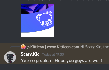 elohim_ai's tweet photo. Thanks @dontfeedtheSK for the green light to proceed! :D Any guess on what we utility are  we working on for Kitticon Exclusive Club with @hlgummybears 👀?

Join us at https://t.co/Oo7DwOqPkc !!

#NFTCommunity #NFT #NFTs #OpenSeaNFT #nftcollector #NFTartist #NFTdrop #NFTartwork https://t.co/u6sPM4AJs2