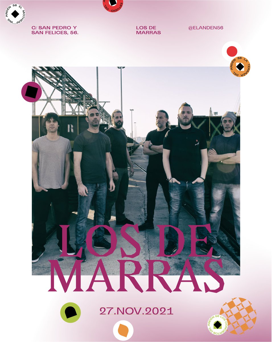 ¿Queréis rock?
Porque vienen LOS DE MARRAS a Burgos!!
🤘🤘🤘
Estarán presentando su séptimo y último disco. "Un trabajo que nace en un momento donde era peligroso tener esperanza".
🔥🔥🔥🔥🔥🔥
Las entradas ya están a la venta elanden56.com/agenda/concier…
🤘🤘🤘