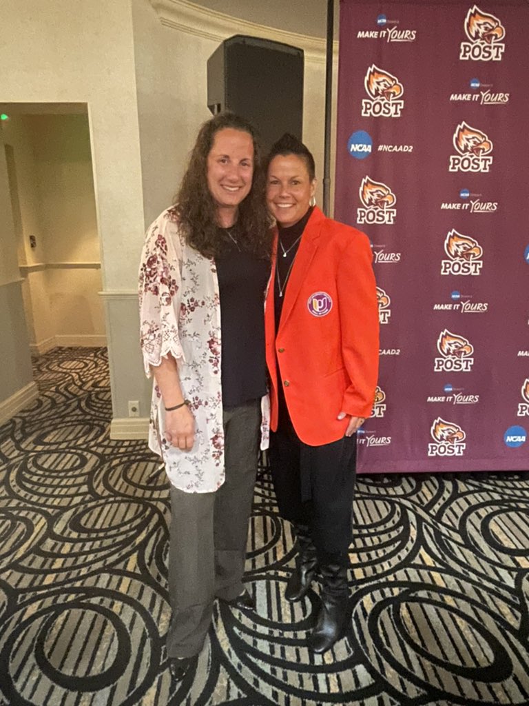 CoachChurchill's tweet photo. So proud of @tregarf24 for her HOF induction!! #OrangeJacketClub - so great to see all her former players and teammates! So deserved πππ§‘π§‘π§₯ https://t.co/HJ3LDIArzX