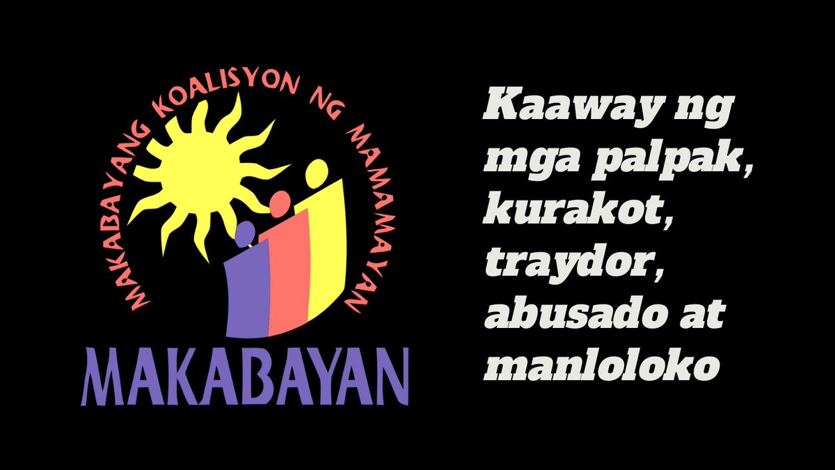 THREAD: #Makabayan surprises nation with impressive partylist nominees Makabayan nominees are led by a former cabinet member, a summa cum laude graduate, a lawyer for EJK victims, anti-Duterte resistance leaders, and experts on consumer rights, special education, PH languages