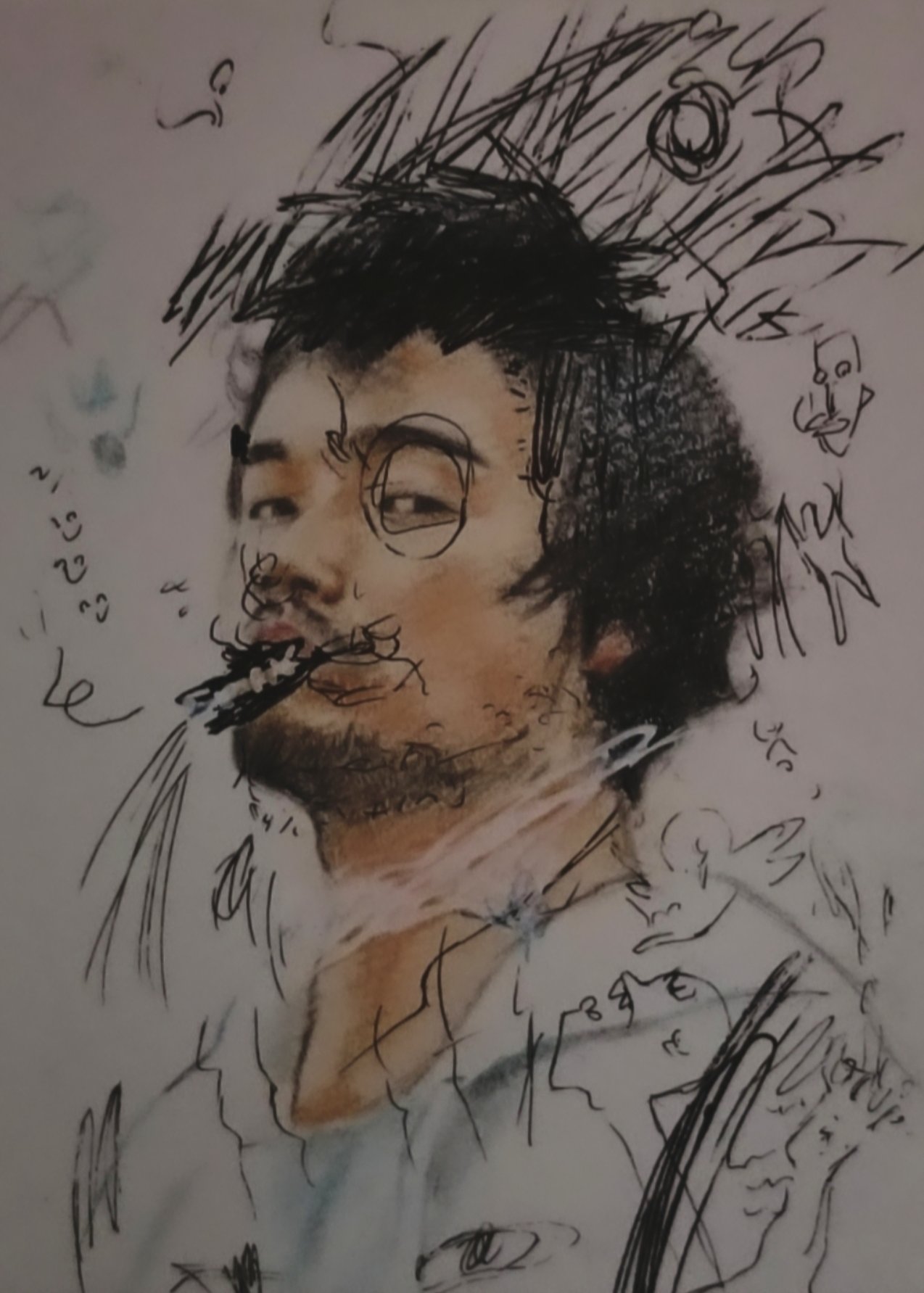 kingGnu 井口理　サイン色紙 King Gnu 井口理 直筆サイン色紙 キングヌー グッズ 東京ドーム