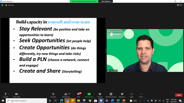 vandysays's tweet photo. Great insights by @mrkempnz on prioritizing culture over strategy and building capacity in teachers through technology! #pypconnect @PathwaysNoida https://t.co/Tp089CkXol